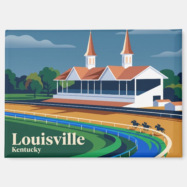 Churchill Downs Kentucky Magnet (Vorderseite)