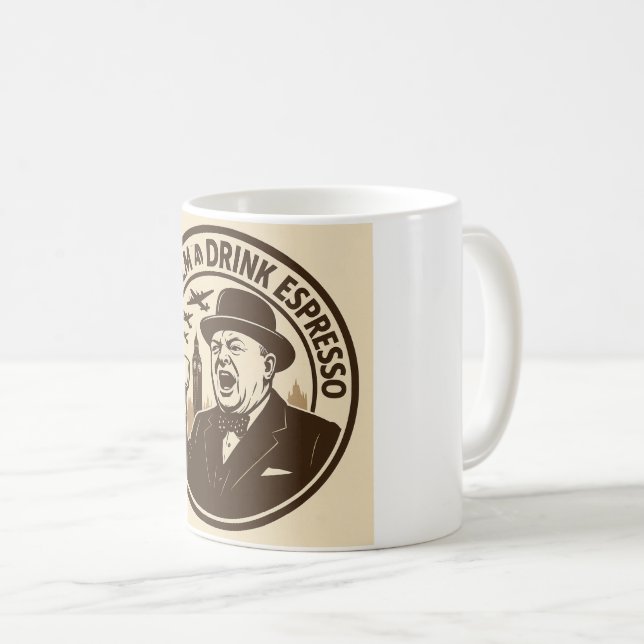 Churchill Espresso Kaffeetasse (VorderseiteRechts)