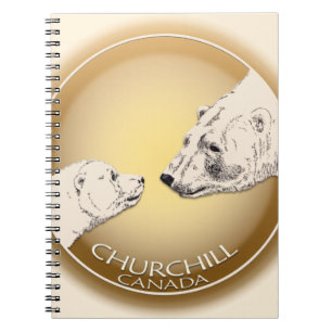 Churchill Polar Bären Notebook Bären Art Journal Notizblock