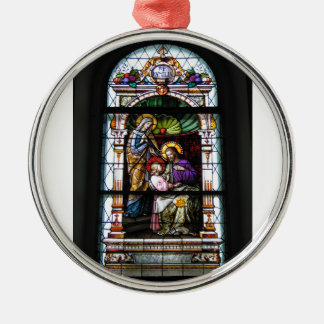 churchwindow vom brezje/von Slowenien Ornament Aus Metall