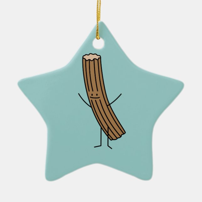 Churro Lieben Sie! Keramik Ornament (Vorne)