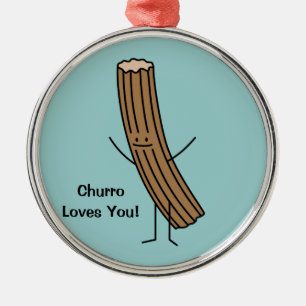 Churro Lieben Sie! Ornament Aus Metall