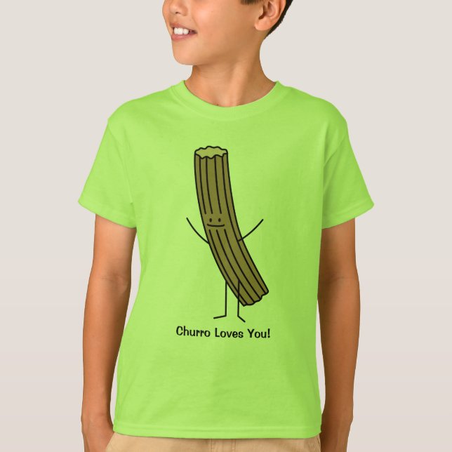 Churro Lieben Sie! T-Shirt (Vorderseite)