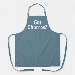Churros Dusty Blue Baking Schürze