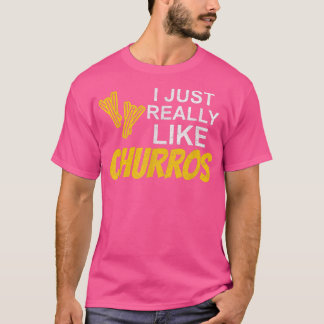 Churros Spanisch Meican Bolivianische Lebensmittel T-Shirt