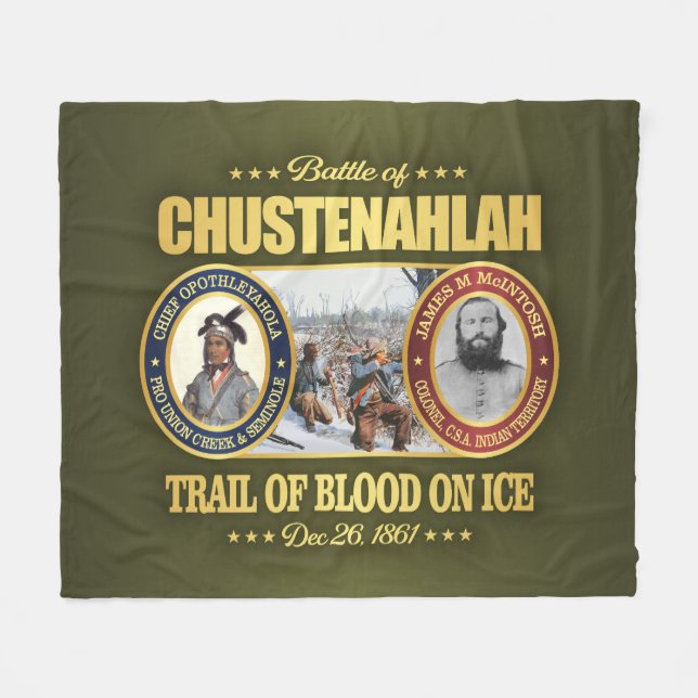 Chustenahlah (FH2) Fleecedecke (Vorderseite (Horizontal))