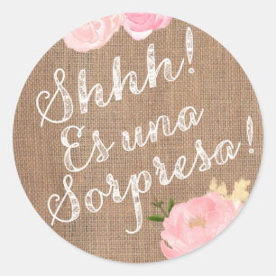 Chut ! Es una Sorpresa ! sticker surprise en españ