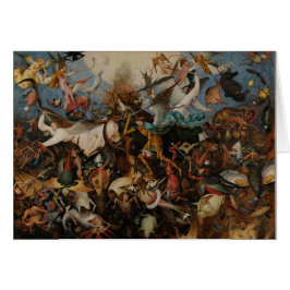 Chute des anges rebelles par Pieter Bruegel