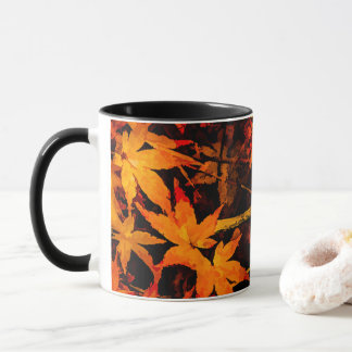 Chute d'flamme Mug d'érable japonais