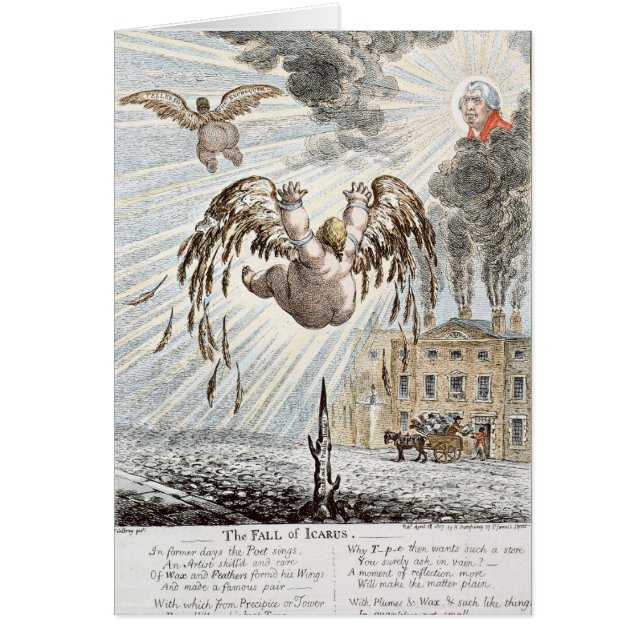 Chute d'Icare, 1807 (Devant)
