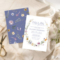 Chute En Amour Invitation À La Douche Nuptiale