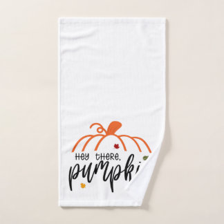 Chute "Hé Là, Citrouille" Serviette à main