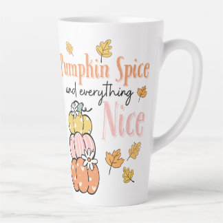 Chute/thème Citrouille Latte Mug