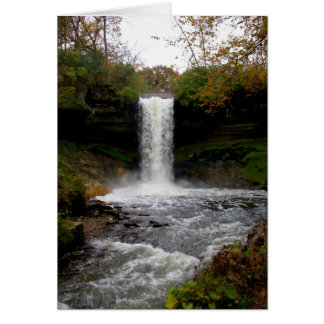 Chutes de Minnehaha en automne