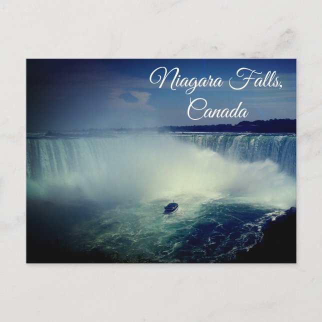 Chutes de Niagara, carte postale de Canada Post (Devant)