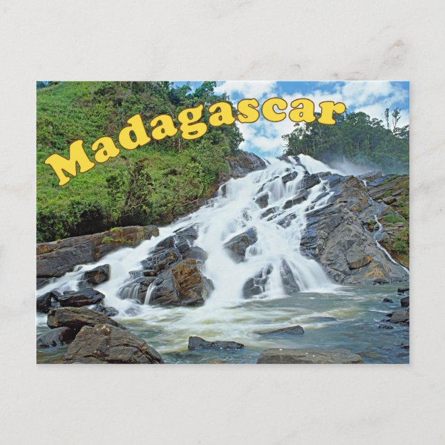 Chutes du Koma Postkarte (Vorderseite)