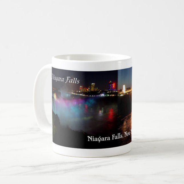 Chutes du Niagara et tasse de pont de paix (Devant gauche)