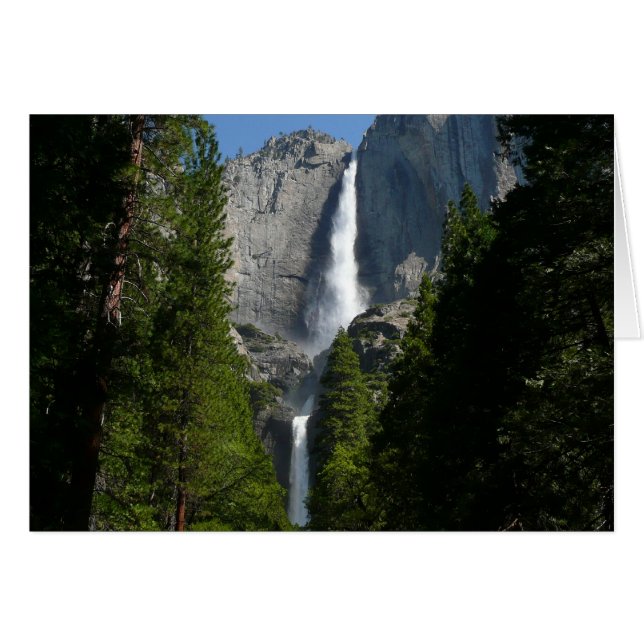 Chutes Yosemite II du parc national Yosemite (Devant horizontal)