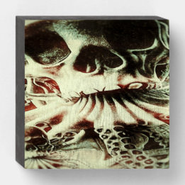 Chuthulu Levant mur en bois