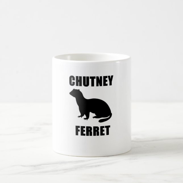 Chutney-Frettchen Kaffeetasse (Mittel)