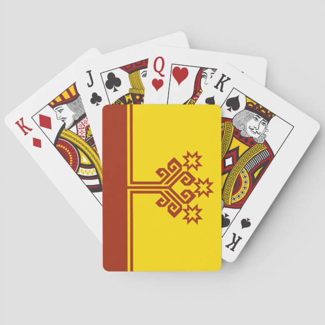 Chuvashia Flag Spielkarten (Rückseite)