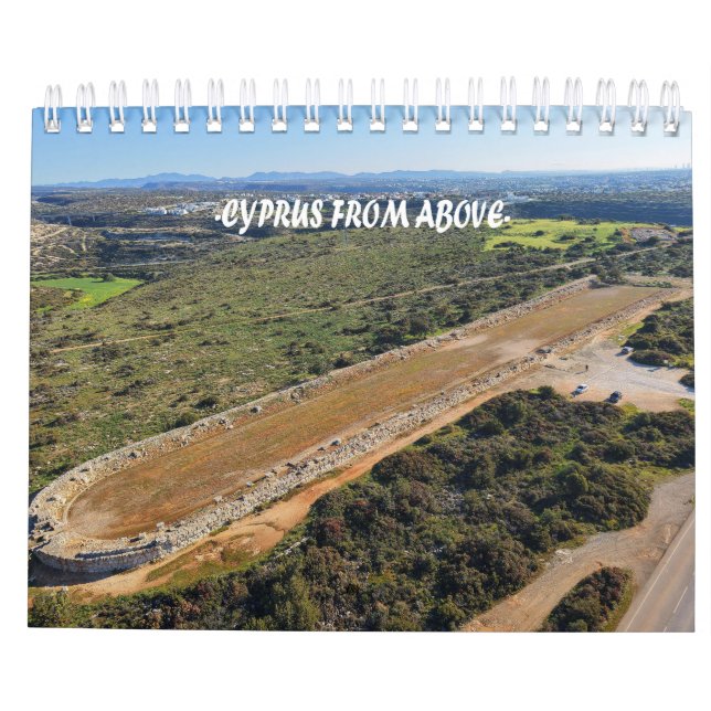 Chypre d'en haut Calendrier (Dos)