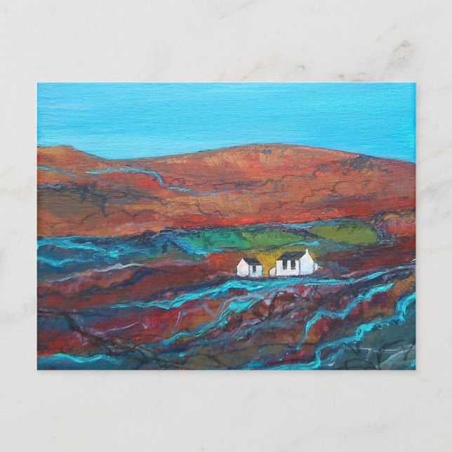 Chysauster, Penwith in Cornwall Postkarte (Vorderseite)