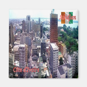CI - Côte d'Ivoire - Abidjan Magnet