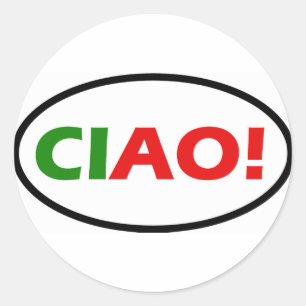 Ciao! Aufkleber