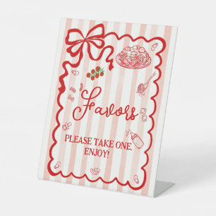 Ciao Baby Baby Shower Favoriten Sockelschild