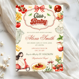 Ciao Baby Babyparty-Einladung Einladung