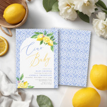 Ciao Baby Bambino Lemon Italienische Babydusche