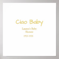 ciao baby gelb gold pastell baby taufname datum