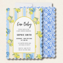 Ciao Baby, Grafeful Zitrone, italienische blaue Fl