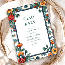 Ciao Baby Italien Inspiriert Babydusche