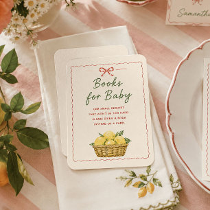 Ciao Baby Italienischer Markt Bücher für Baby Begleitkarte