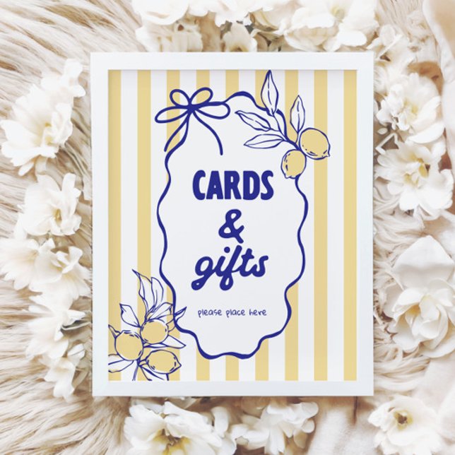 CIAO BABY Lemon Mediterranean Cards & Geschenke Un Poster (Von Creator hochgeladen)