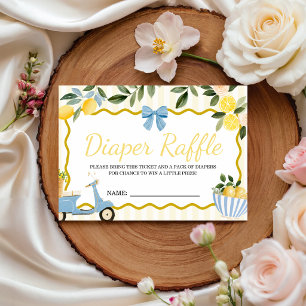 Ciao Baby Lemon Windel-Raffickets Begleitkarte