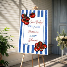 Ciao Baby Tomate Italienischer Baby Shower Willkom