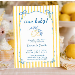 Ciao Bambino Baby Shower Einladung