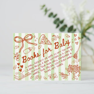 Ciao Bambino Green - Books for Baby  Begleitkarte