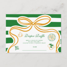 Ciao Bambino Green Italian Baby Shower
