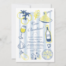Ciao Bambino Italienische Babydusche