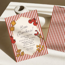Ciao Bambino Italienische Pasta-Baby-Shower