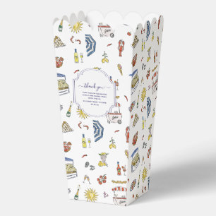 Ciao Bambino Italienischer Sommer-Baby-Shower Geschenkschachtel