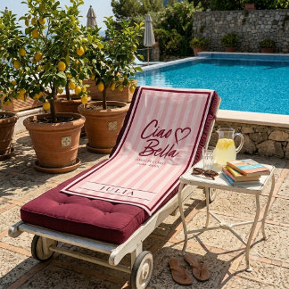 Ciao Bella Amalfi Coast Rayures Personnalisé