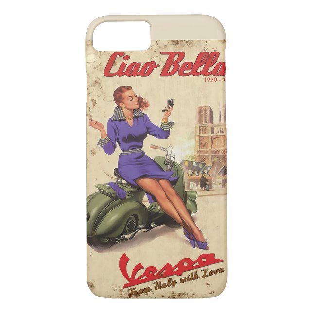 Ciao Bella Case-Mate iPhone Hülle (Rückseite)