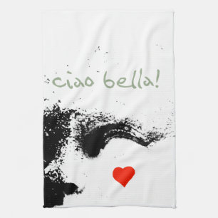 ciao bella! geschirrtuch