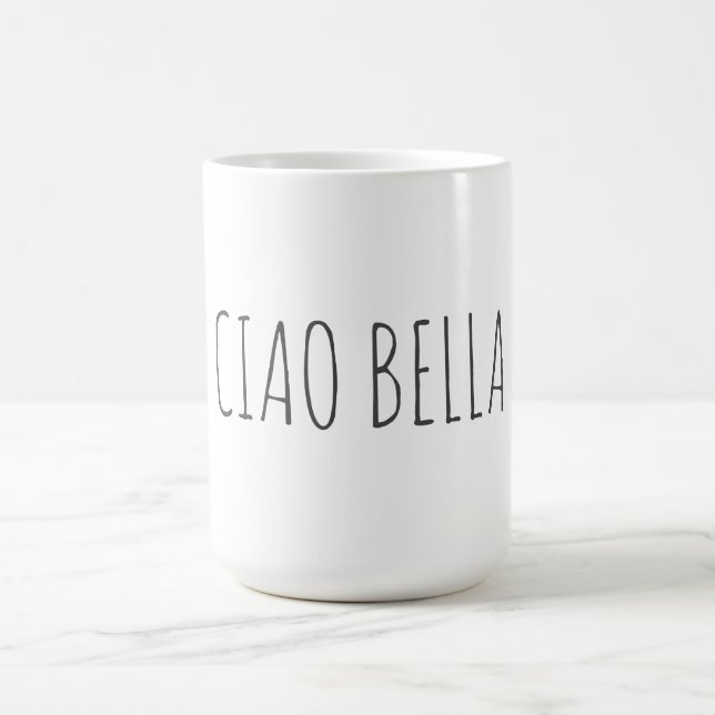 Ciao bella | Hi schön Kaffeetasse (Mittel)