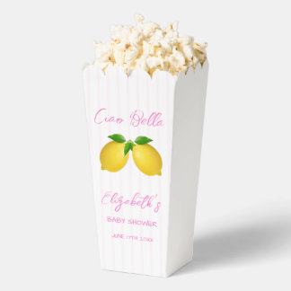 Ciao Bella Lemon Girl Baby Shower Geschenkschachtel